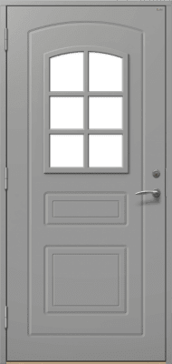 Ytterdörr Malung 2514 grå