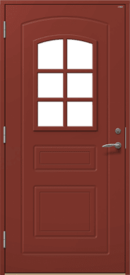 Ytterdörr Malung 2514 röd