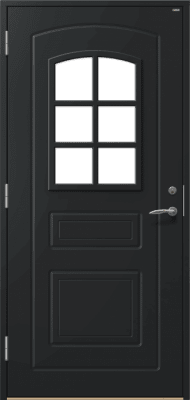 Ytterdörr Malung 2514 svart