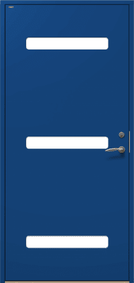 Ytterdörr Merit 303Y blå