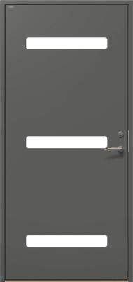 Ytterdörr Merit 303Y mörkgrå