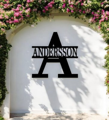 Monogram i metall - Standard