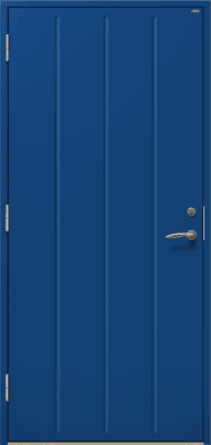 Ytterdörr Nacka 1300 blå