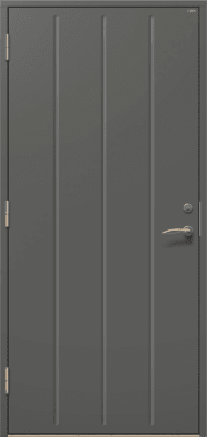 Ytterdörr Nacka 1300 mörkgrå