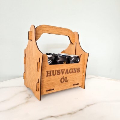 Öllåda 6-pack husvagns öl