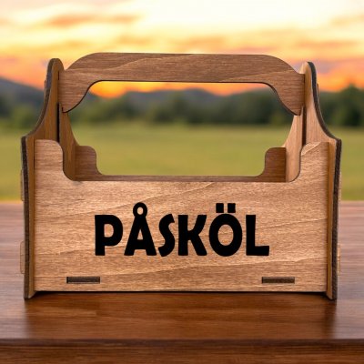 Öllåda 8-pack med valfri folierad text