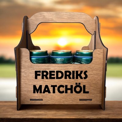 Öllåda 6-pack med valfri folierad text