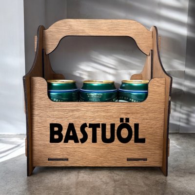 Öllåda 6-pack med valfri folierad text