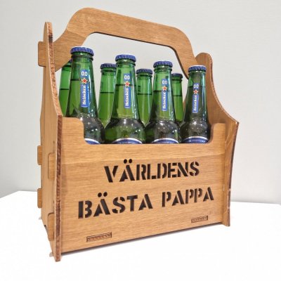 Öllåda 8-pack världens bästa pappa