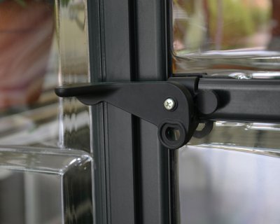 Växthus Harmony i Polykarbonat 5,7 m² MörkGrå - Canopia