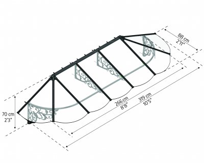 Entretak Lily French 0,9 x 3,2 m