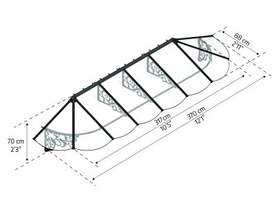 Entretak Lily French 0,9 x 3,7 m