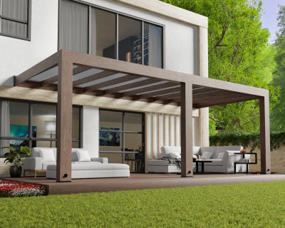 Altantak Helsingfors cederträ 3 X 6,65 m - Canopia