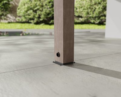 Altantak Helsingfors cederträ 3 X 6,65 m - Canopia