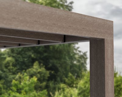 Altantak Helsingfors cederträ 3 X 6,65 m - Canopia