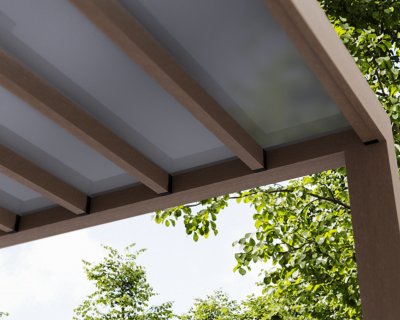 Altantak Helsingfors cederträ 3 X 9,9 m - Canopia