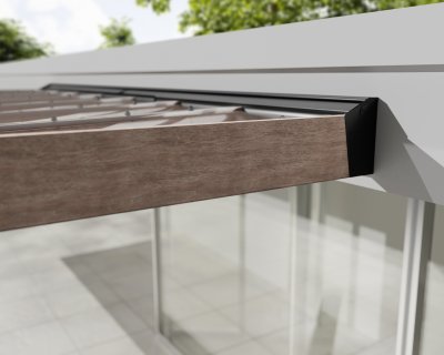 Altantak Helsingfors cederträ 3 X 6,65 m - Canopia