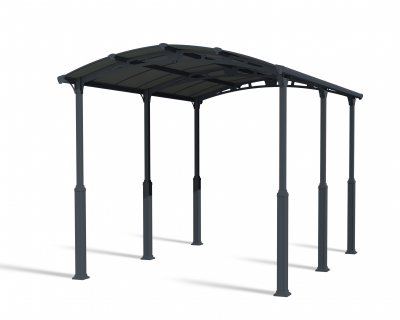 Carport i Metall För Husbil 3,59 X 5,07 m