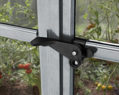 Växthus Balance i Polykarbonat 8,9 m² Silver - Canopia