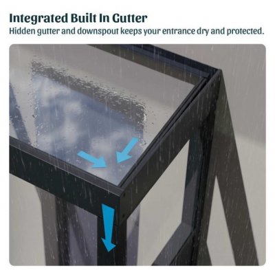 Entretak Sophia Klar 215 x 96 cm + Sidoväggar