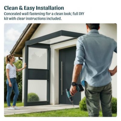 Entretak Sophia Klar 215 x 96 cm + Sidovägg