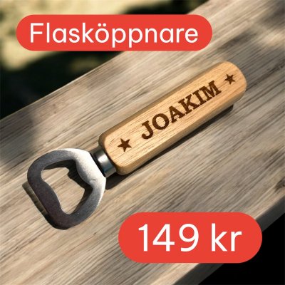 Öllåda 6-pack jakt med namn