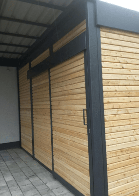 Carport Båge 02 Stål Förråd