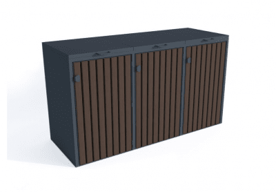 Sopskåp 03 120 L - Antracitgrå