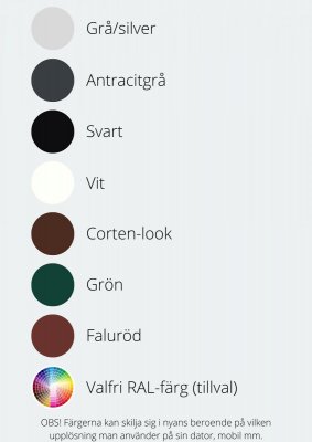 Entretak Styrsö - Rökfärgad