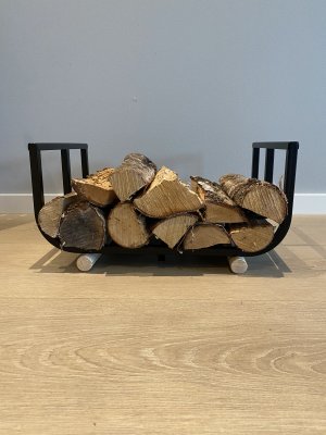 Vedkorg DISA - Mattsvart