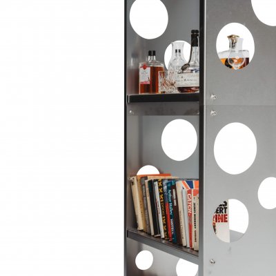 Vedställ WoodStock rostfri, storlek L 60*37*170 cm